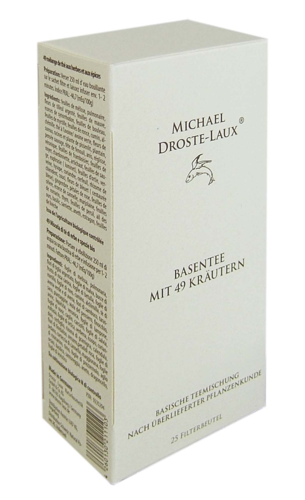 Basischer BIO 49-Kräuter-Tee Teebeutel  Basischer BIO 49-Kräuter-Tee Teebeutel